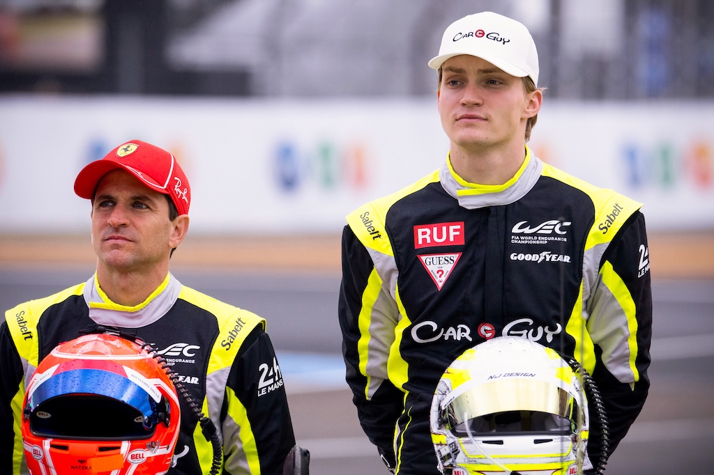 Conrad Laursen positiv efter top-10-resultat på Le Mans.
(Foto: Ferrari Media)